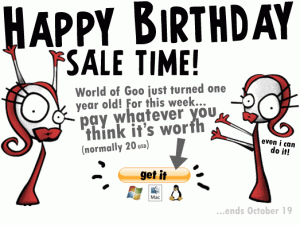 World of Goo: Name Your Price!